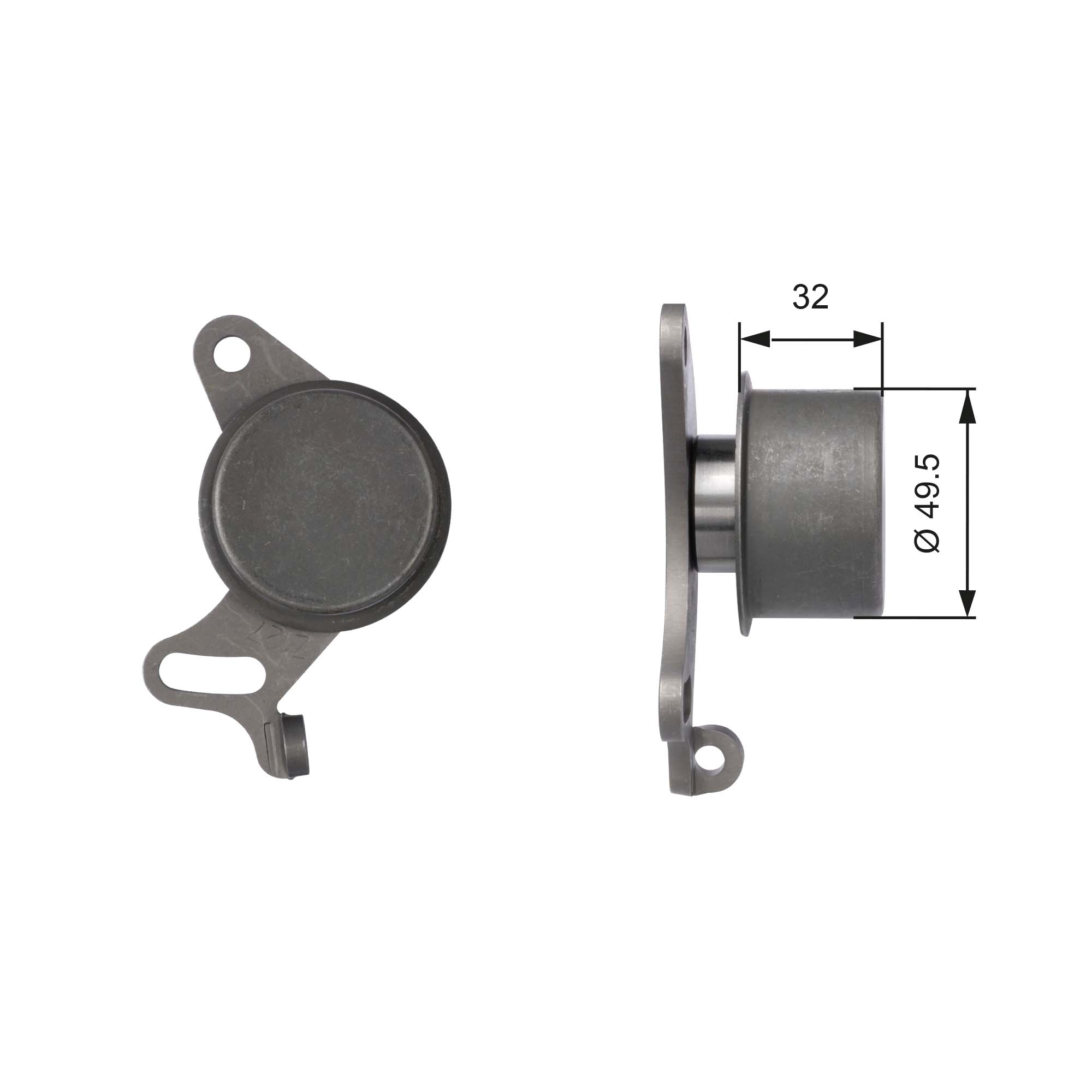 rola intinzator,curea distributie T41083 GATES