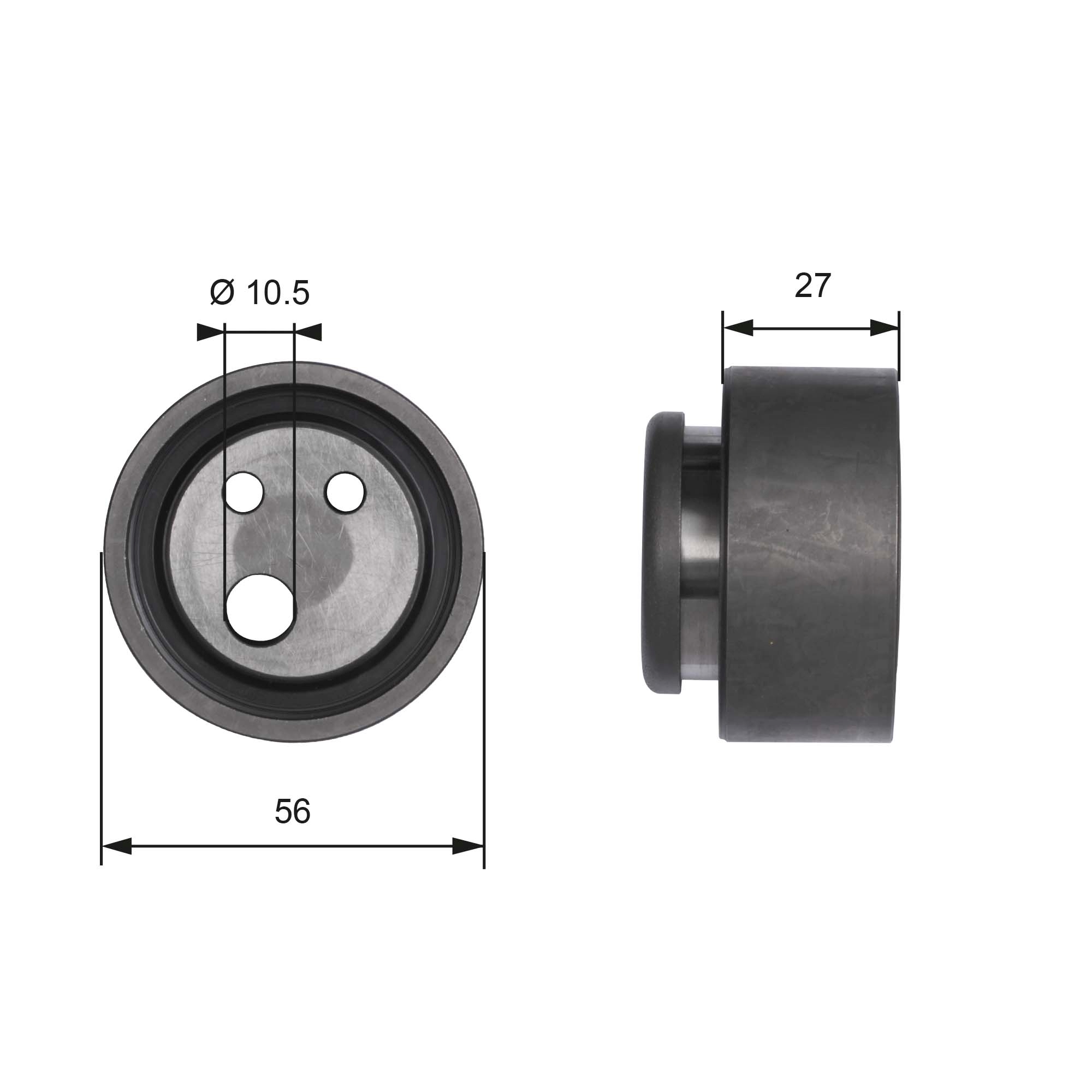 rola intinzator,curea distributie T41116 GATES