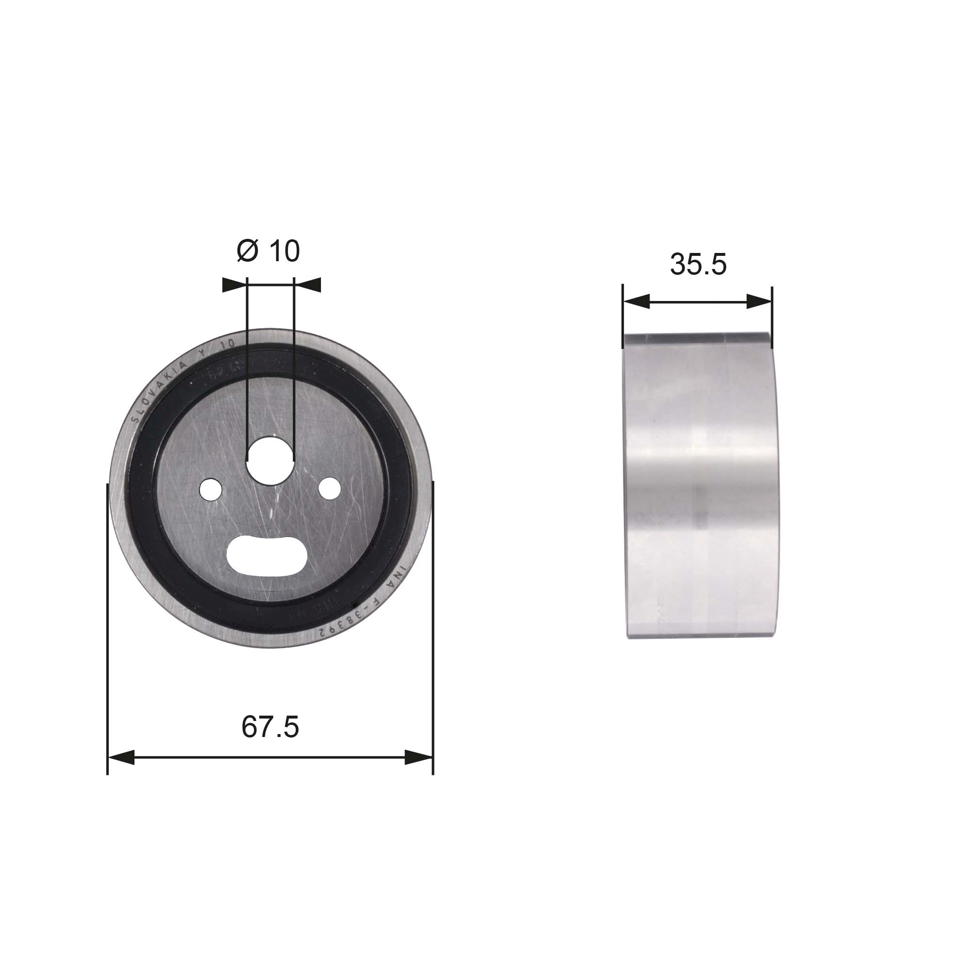 rola intinzator,curea distributie T41128 GATES