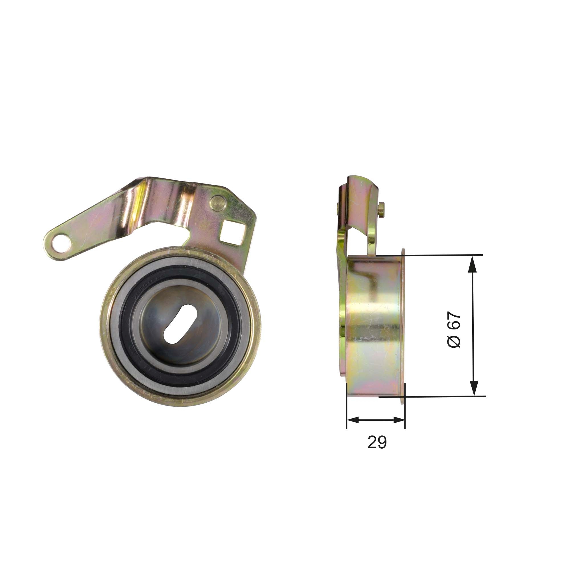 rola intinzator,curea distributie T41152 GATES