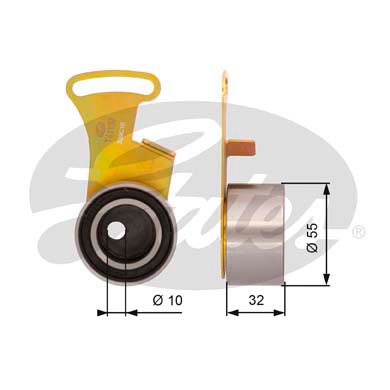 Rola intinzator,curea distributie T41169 GATES