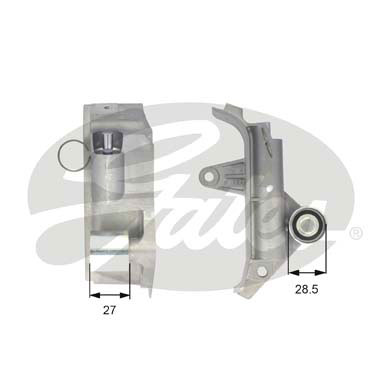 Amortizor vibratii, curea distributie T43025 GATES