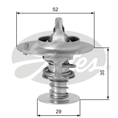 Termostat,lichid racire TH03382G1 GATES