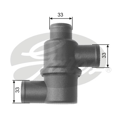 Termostat,lichid racire TH15380 GATES