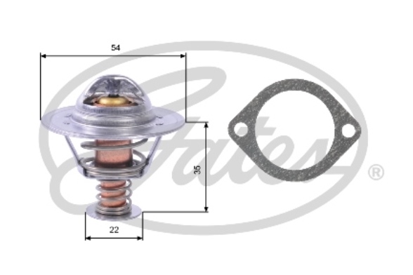 Termostat,lichid racire TH22689G1 GATES