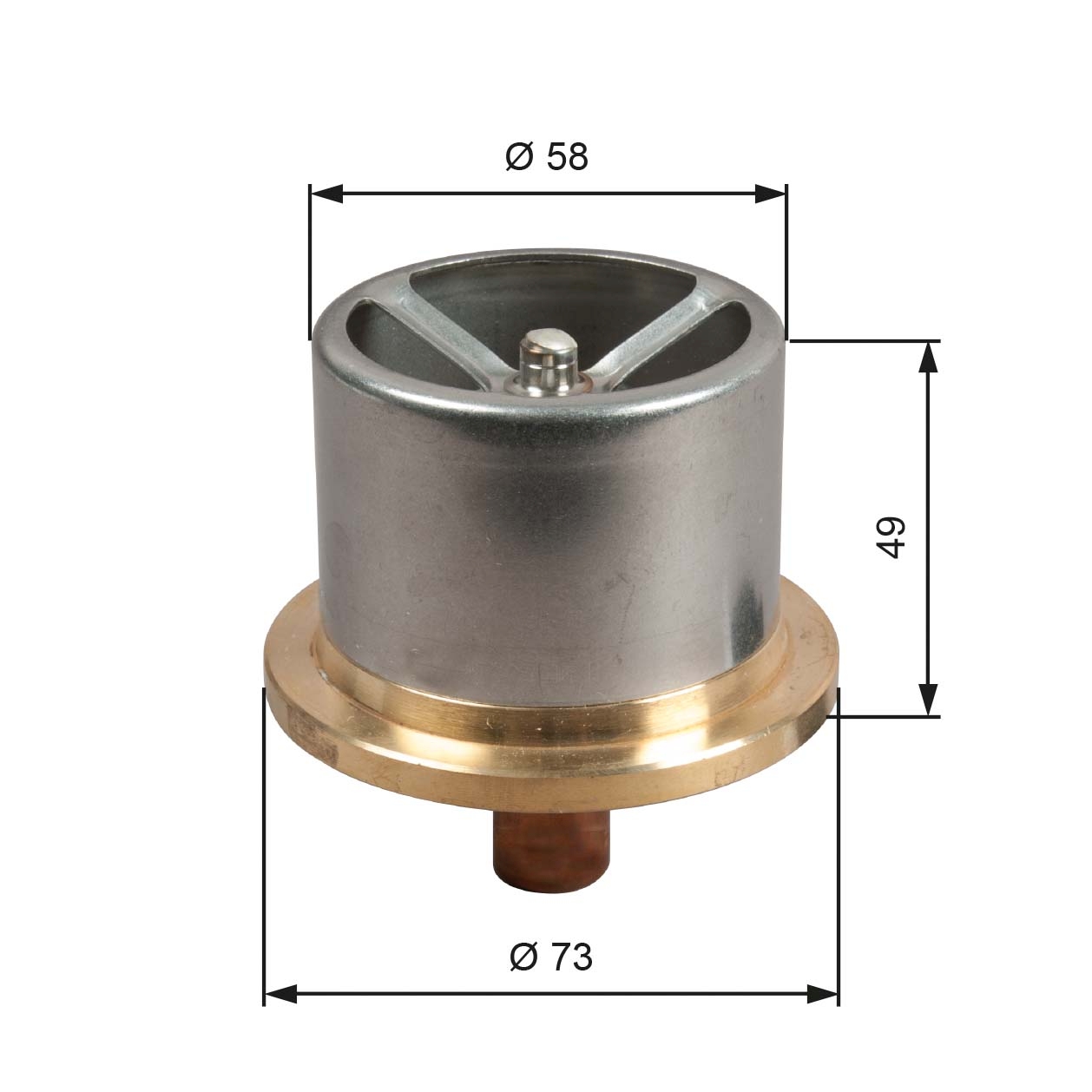 termostat,lichid racire TH51386 GATES