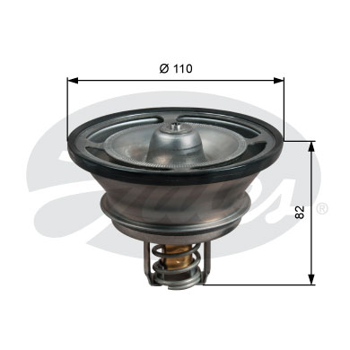 Termostat,lichid racire TH51482G1 GATES