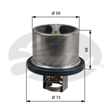 Termostat,lichid racire TH51785G1 GATES