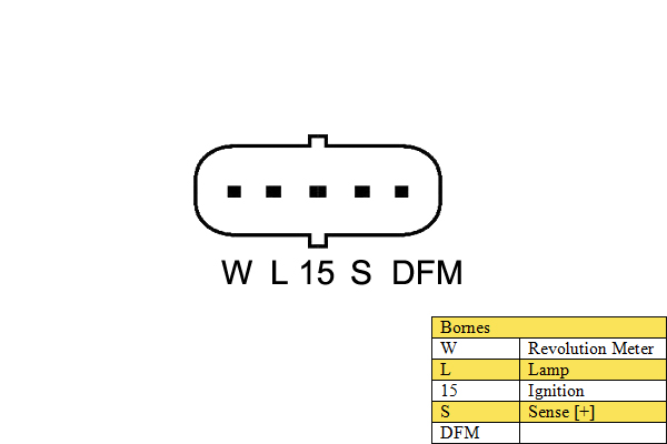 Generator / Alternator 011188 DA SILVA