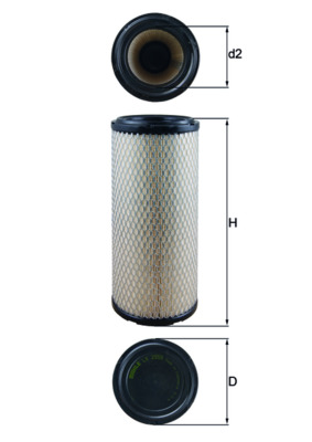 Filtru aer LX 2959 KNECHT