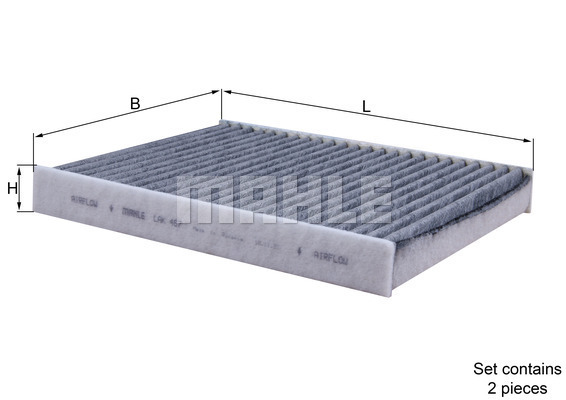 Filtru, aer habitaclu LAK 467/S KNECHT