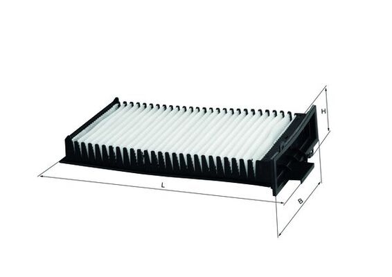 Filtru, aer habitaclu LA 127 KNECHT