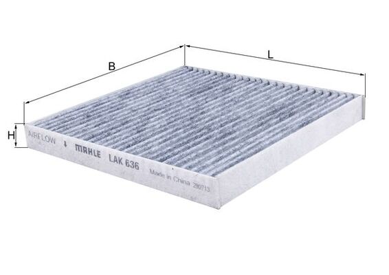 Filtru, aer habitaclu LAK 636 KNECHT