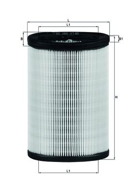 Filtru aer LX 597 KNECHT