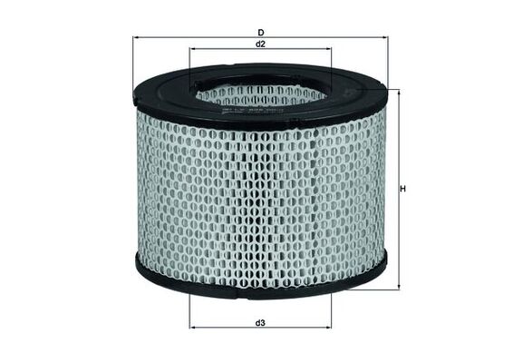 Filtru aer LX 606 KNECHT