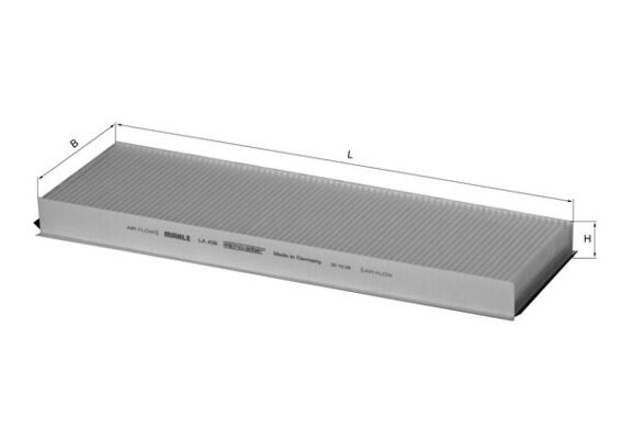 Filtru, aer habitaclu LA 438 KNECHT