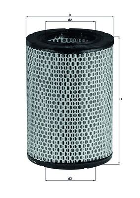Filtru aer LX 228 KNECHT