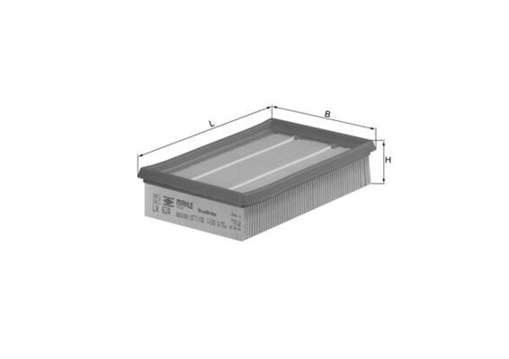 Filtru aer LX 624 KNECHT