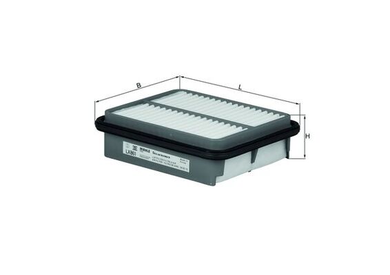 Filtru aer LX 861 KNECHT