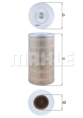 Filtru aer LX 941 KNECHT