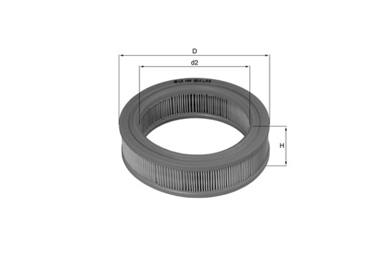 Filtru aer LX 144 KNECHT