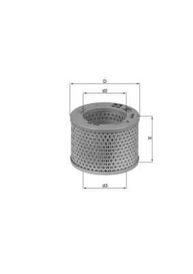 Filtru aer LX 192 KNECHT