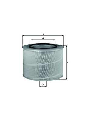 Filtru aer LX 506 KNECHT