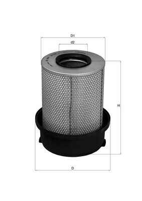 Filtru aer LX 739 KNECHT