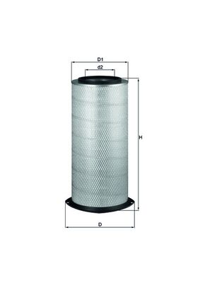 Filtru aer LX 1699 KNECHT