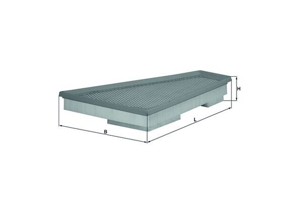 Filtru aer LX 1663 KNECHT