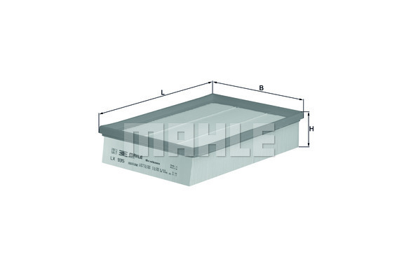 Filtru aer LX 935 KNECHT