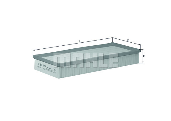 Filtru aer LX 792 KNECHT