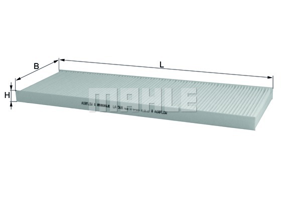 Filtru, aer habitaclu LA 568 KNECHT