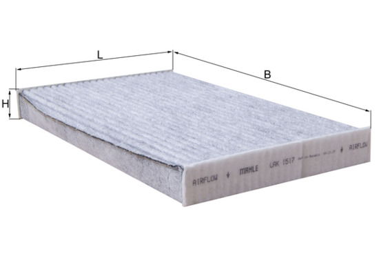 Filtru, aer habitaclu LAK 1517 KNECHT