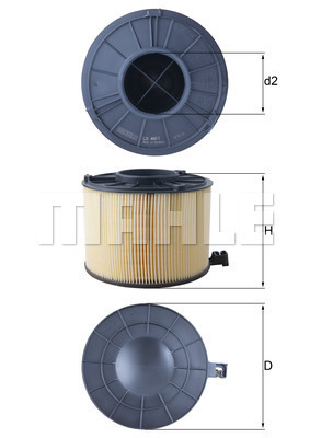 Filtru aer LX 4411 KNECHT