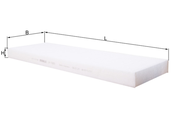 Filtru, aer habitaclu LA 1683 KNECHT