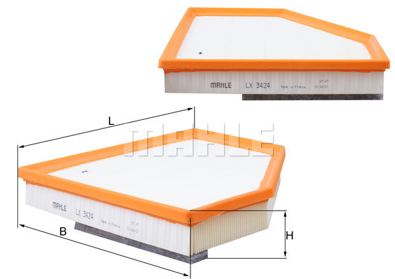 Filtru aer LX 3424 KNECHT