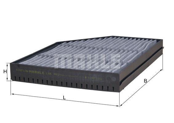 Filtru, aer habitaclu LAK 863 KNECHT