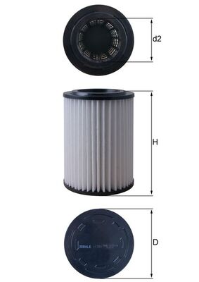 Filtru aer LX 5363 KNECHT