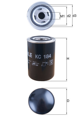 Filtru combustibil KC 184 KNECHT
