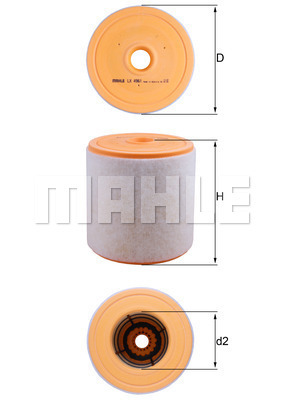 Filtru aer LX 4961 KNECHT