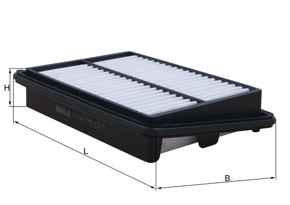Filtru aer LX 4478 KNECHT
