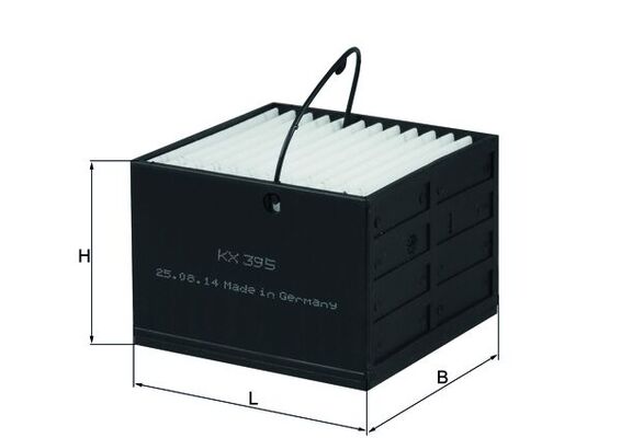 Filtru combustibil KX 395 KNECHT