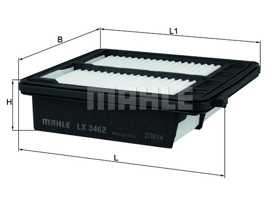 Filtru aer LX 3462 KNECHT