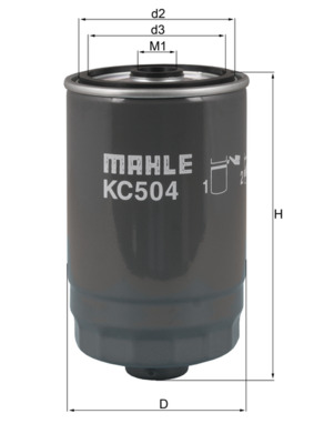 Filtru combustibil KC 504 KNECHT