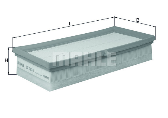 Filtru aer LX 2636 KNECHT