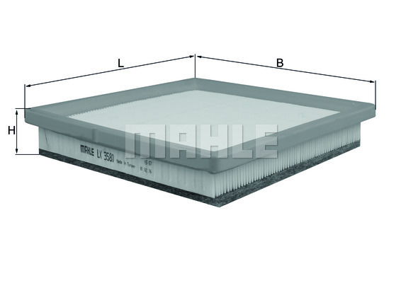 Filtru aer LX 3580 KNECHT