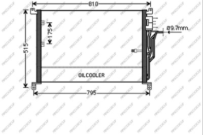 Condensator, climatizare AD062C001 PRASCO