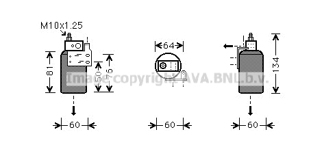 Uscator,aer conditionat OLD143 PRASCO