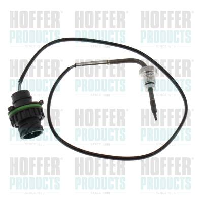 Senzor, temperatura gaze evacuare 7452653 HOFFER